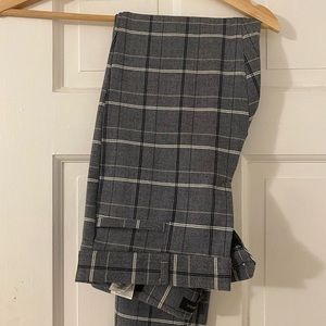 Grey checked Sloan work pants. Size 0.